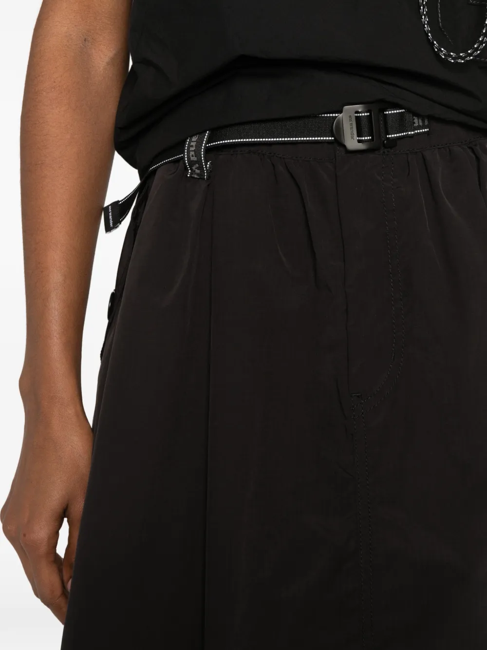 and Wander Cargo midi-rok Zwart