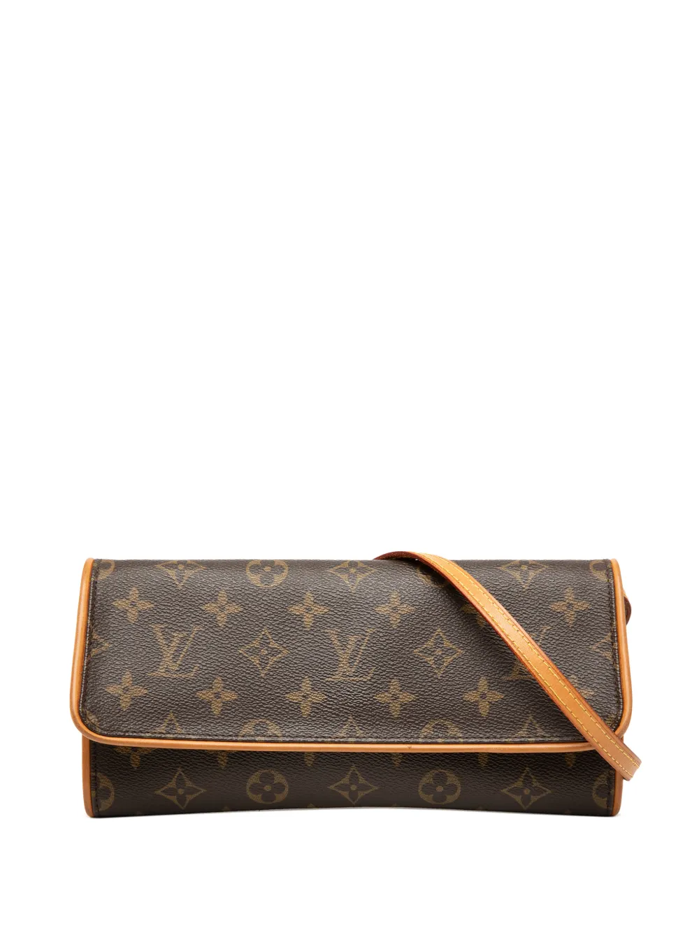 Louis Vuitton Pre-Owned 1999 Monogram Pochette Twin GM crossbody bag - Brown