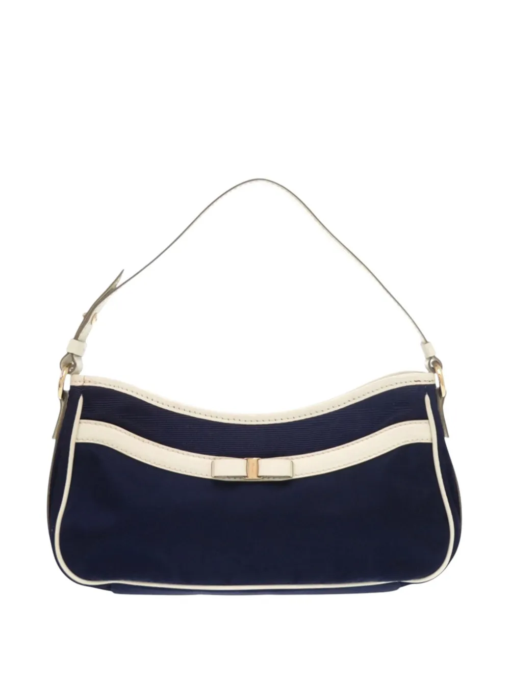 Ferragamo Pre-Owned 2010-2026 Nylon Vara Bow handbag - Blu