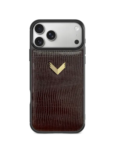 VELANTE funda para iPhone 17 Pro Max con efecto de piel de lagarto