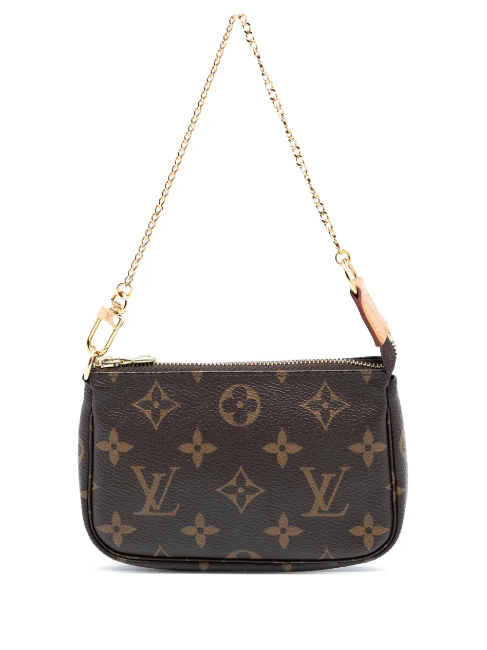 Louis Vuitton Pre-Owned 2021 Monogram Mini Pochette Accessoires handbag - Marrone