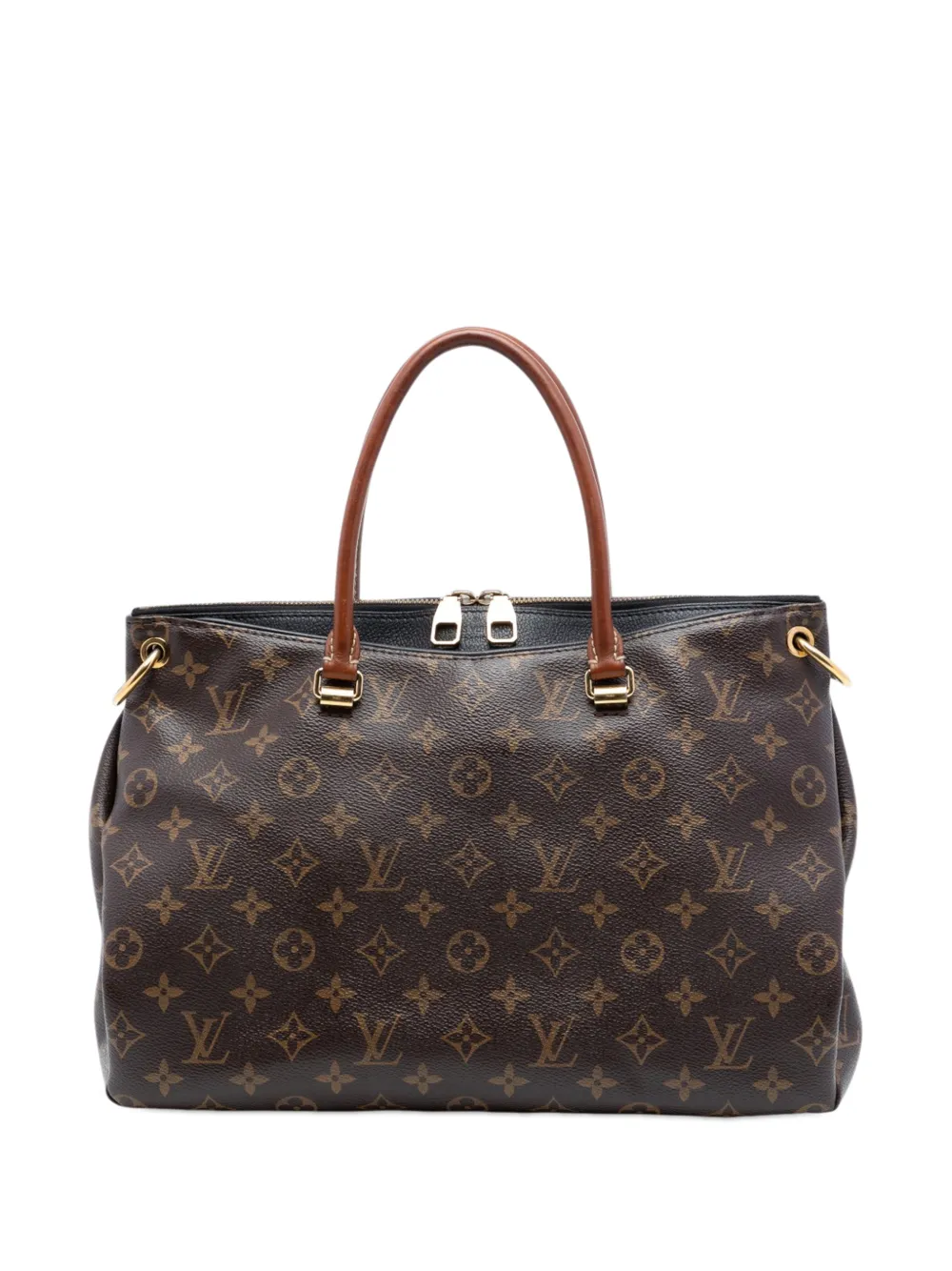Louis Vuitton Pre-Owned 2015 Monogram Pallas MM satchel - Marrone