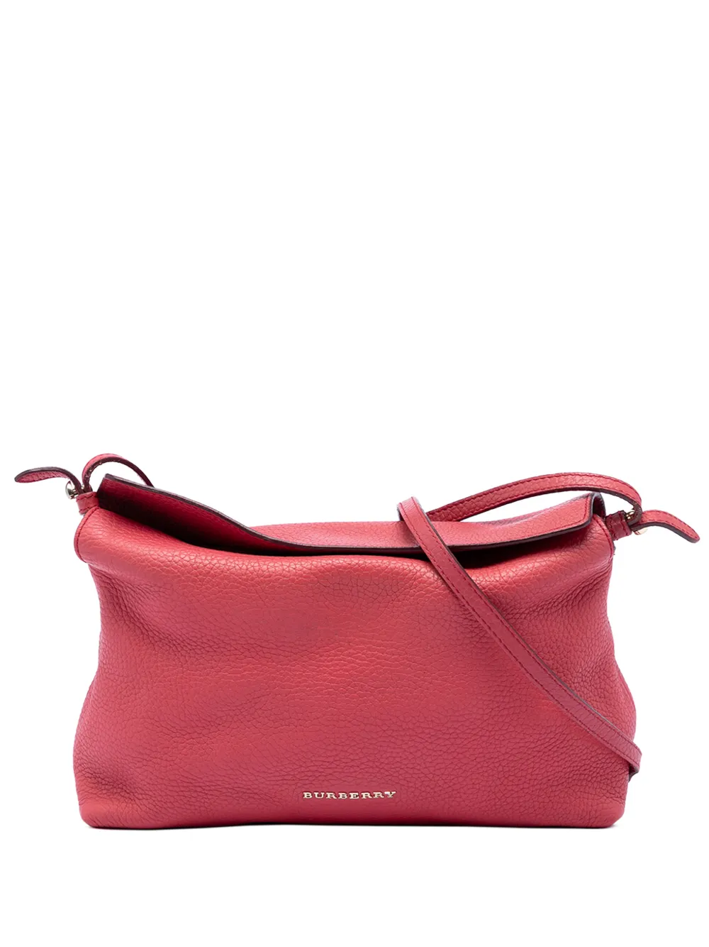 Burberry Pre-Owned 2000-2017 Grained Calfskin Leah crossbody bag - Rosa