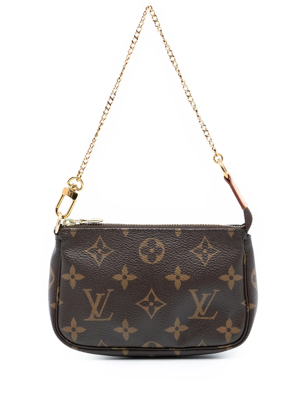 Louis Vuitton Pre-Owned 2020 Monogram Mini Pochette Accessoires handbag - Marrone