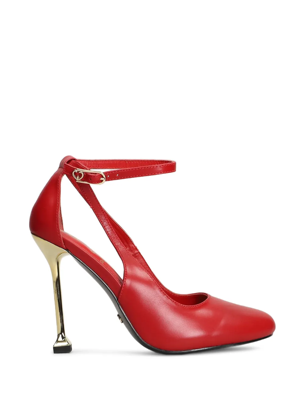 Gold & Rouge Biscuit sandalen met enkelbandje Rood