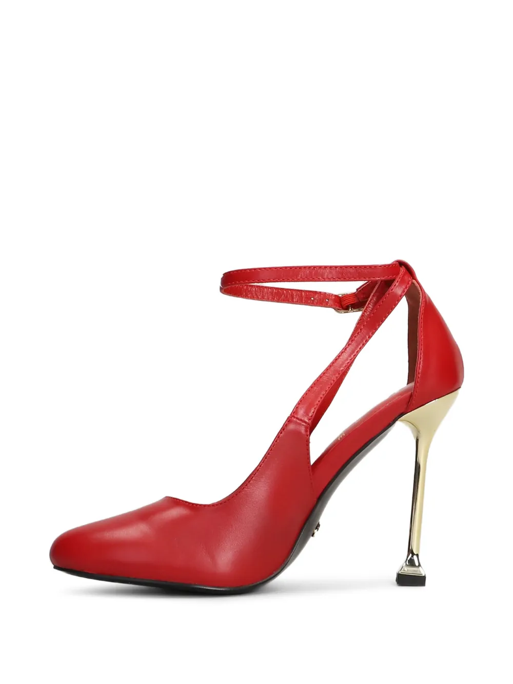 Gold & Rouge Biscuit sandalen met enkelbandje Rood