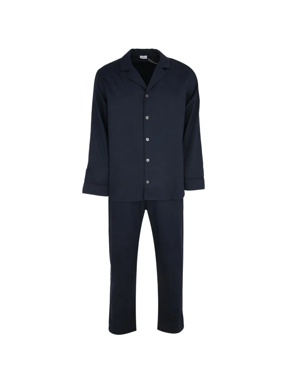 Zimmerli paisley-jacquard cotton pajamas - Blau
