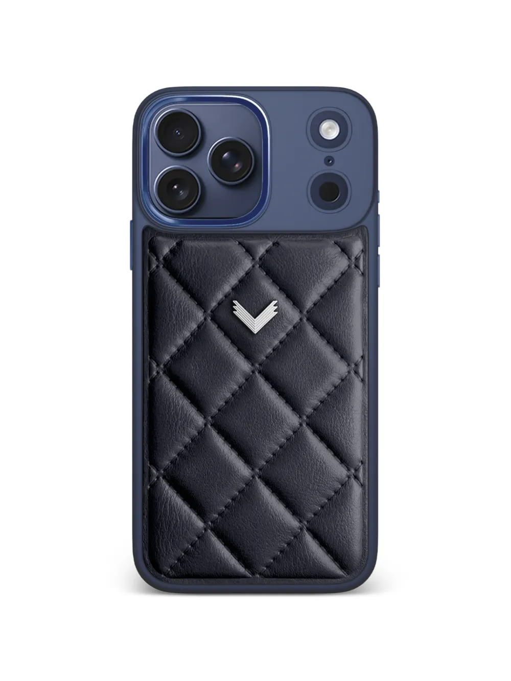 VELANTE quilted leather iPhone 17 Pro phone case