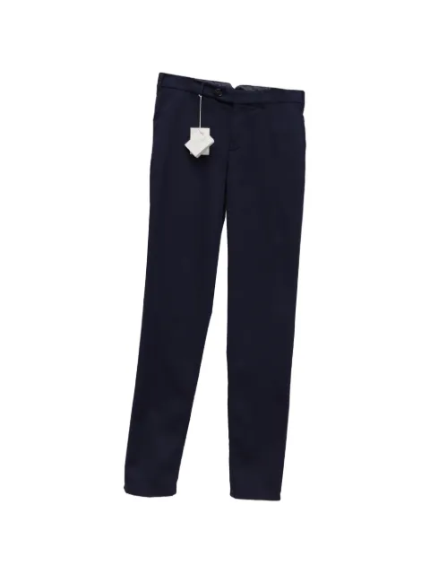 Brunello Cucinelli Vintage Gabardine Italian fit trousers