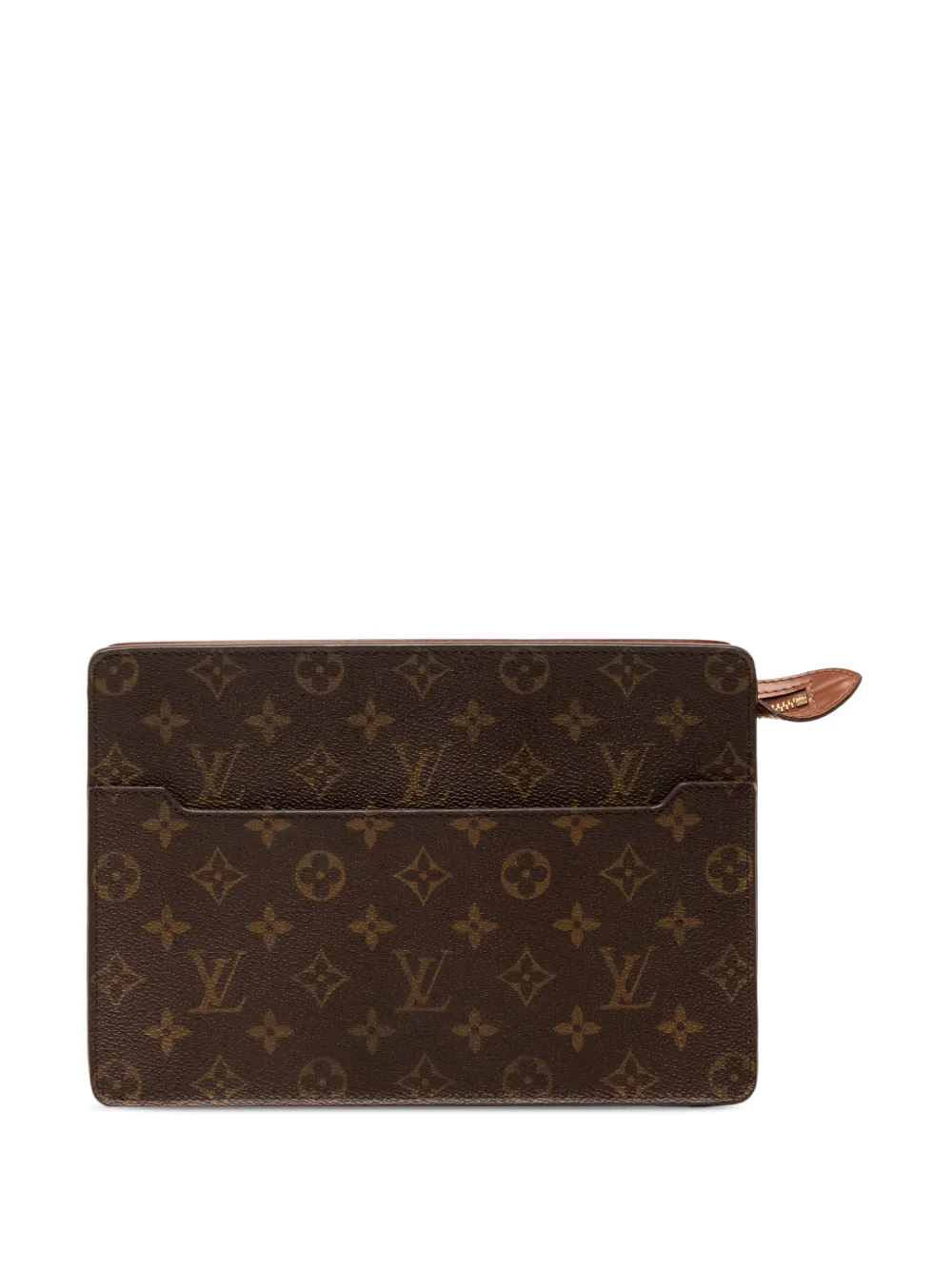 Louis Vuitton Pre-Owned 2001 Monogram Pochette Homme clutch bag - Marrone