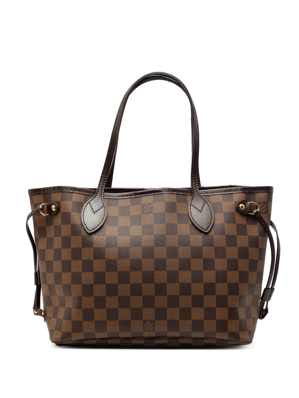 Louis Vuitton Pre-Owned 2008 Damier Ebene Neverfull PM tote bag - Marrone