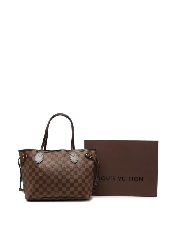 Louis Vuitton Pre-Owned 2008 Damier Ebene Neverfull PM Tote Bag