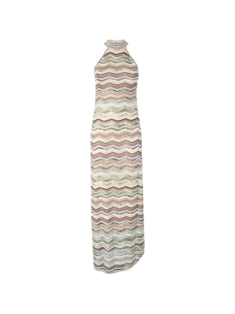 Missoni vestido tejido en zigzag