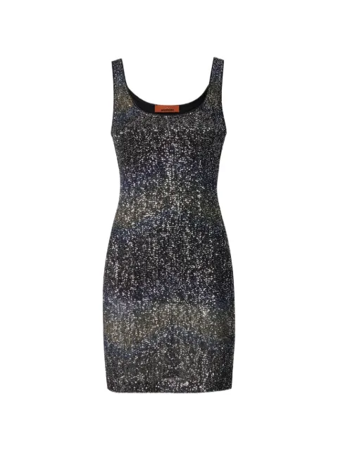Missoni sequin-embellished zig-zag mini dress