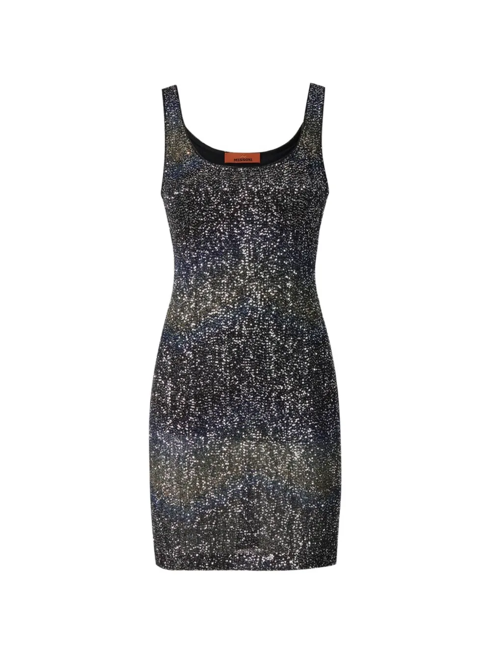Missoni sequin-embellished zig-zag mini dress
