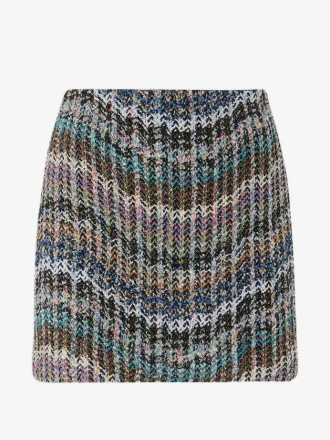 Missoni Zigzag-knit sequin-embellished skirt