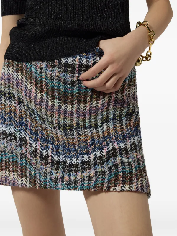 Missoni ジグザグニット スカート | ブラック | FARFETCH JP