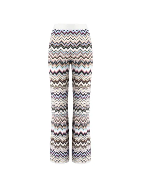Missoni Zigzag-knit trousers