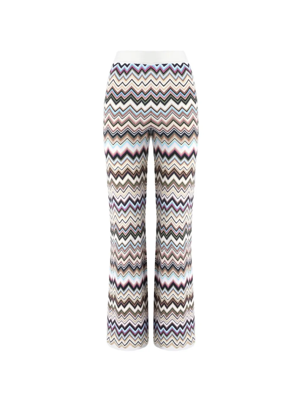 Missoni Broek met zigzagpatroon Wit