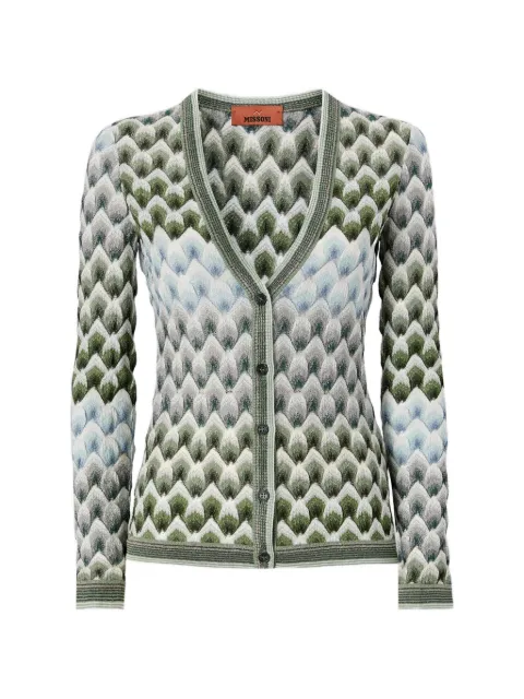 Missoni geometric-pattern V-neck cardigan
