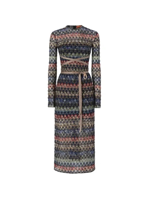 Missoni vestido con espalda descubierta