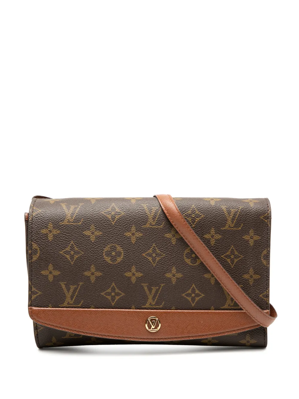 Louis Vuitton Pre-Owned 1994 Monogram Pochette Bordeaux 24 crossbody bag - Marrone