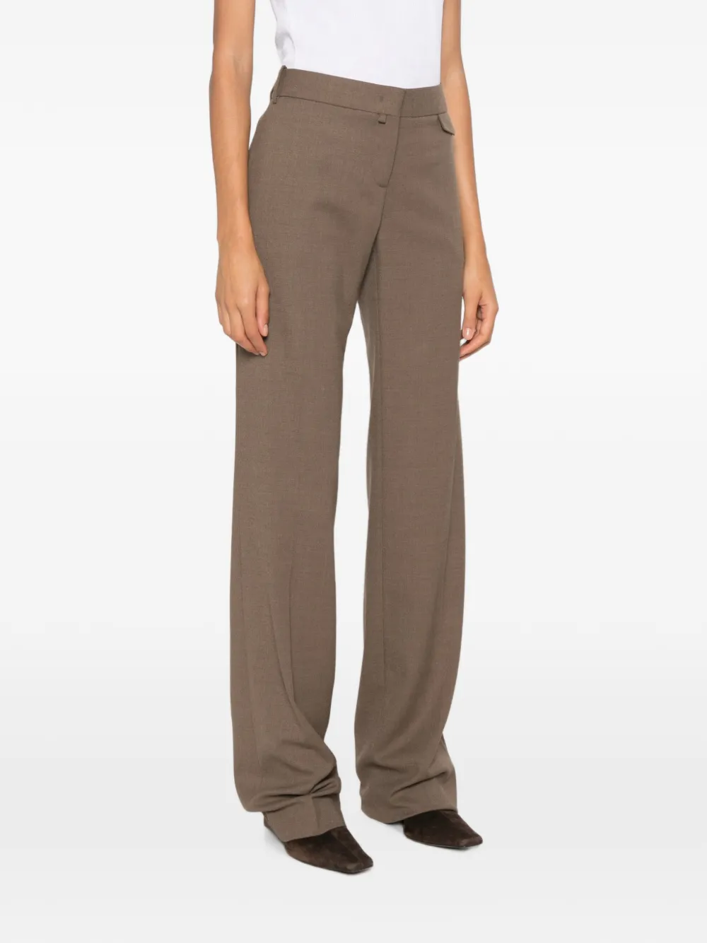 Ermanno Scervino Straight broek Bruin