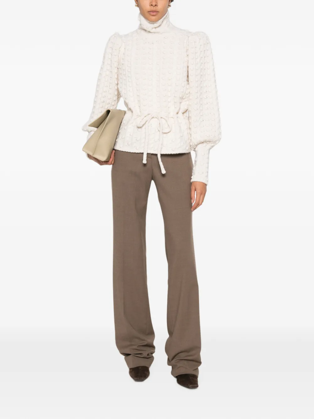 Ermanno Scervino Straight broek Bruin