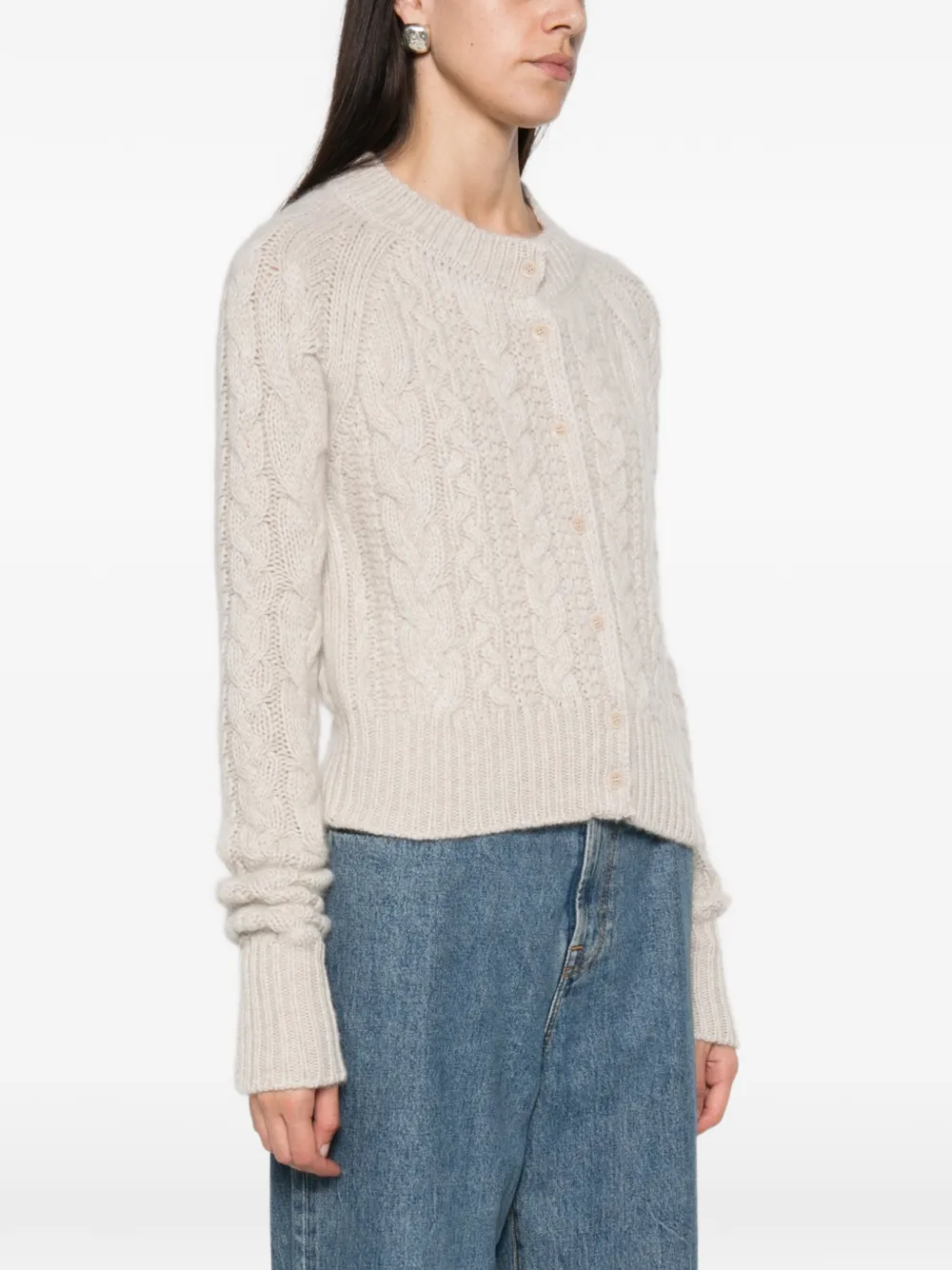 Ermanno Scervino Button-up vest Grijs