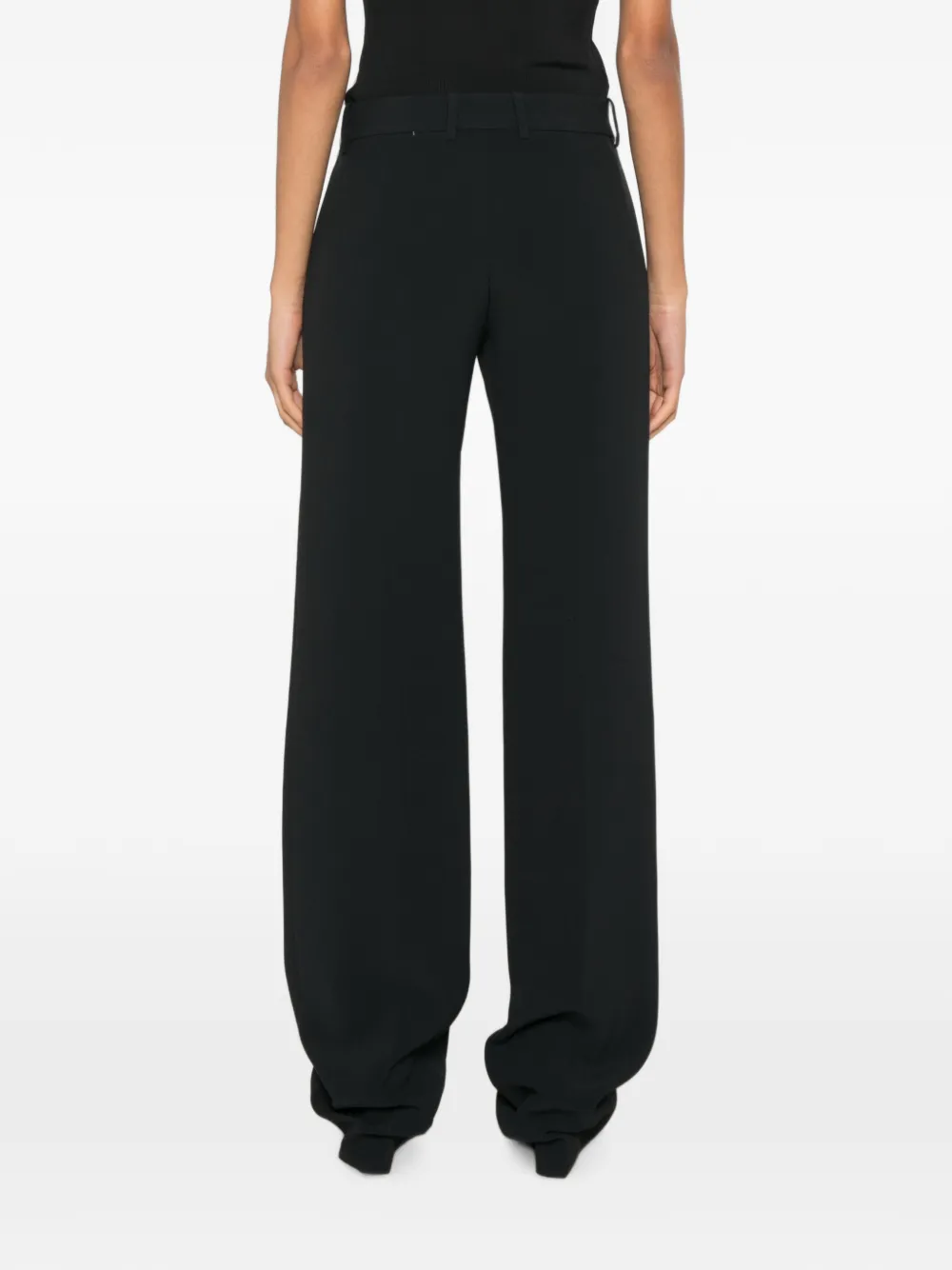Ermanno Scervino Geplooide broek Zwart