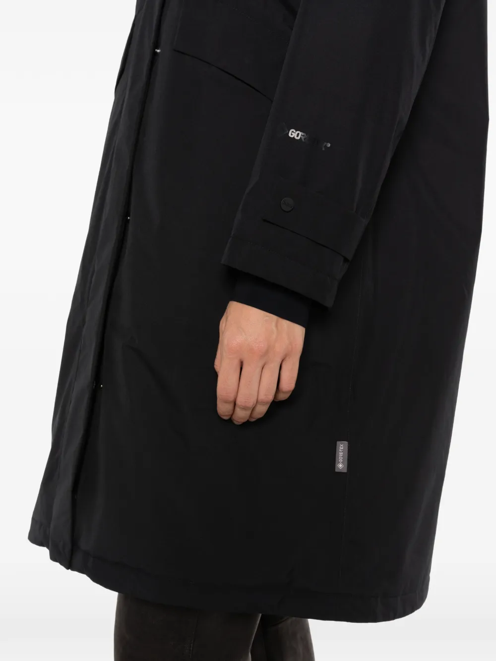 Herno hooded Gore-Tex parka Zwart