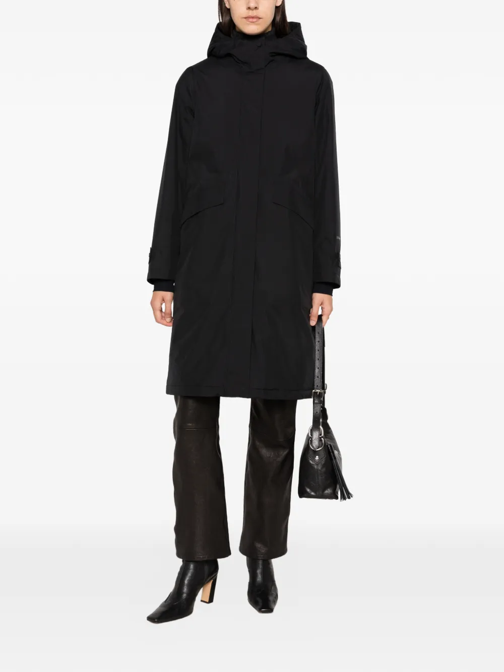 Herno hooded Gore-Tex parka Zwart