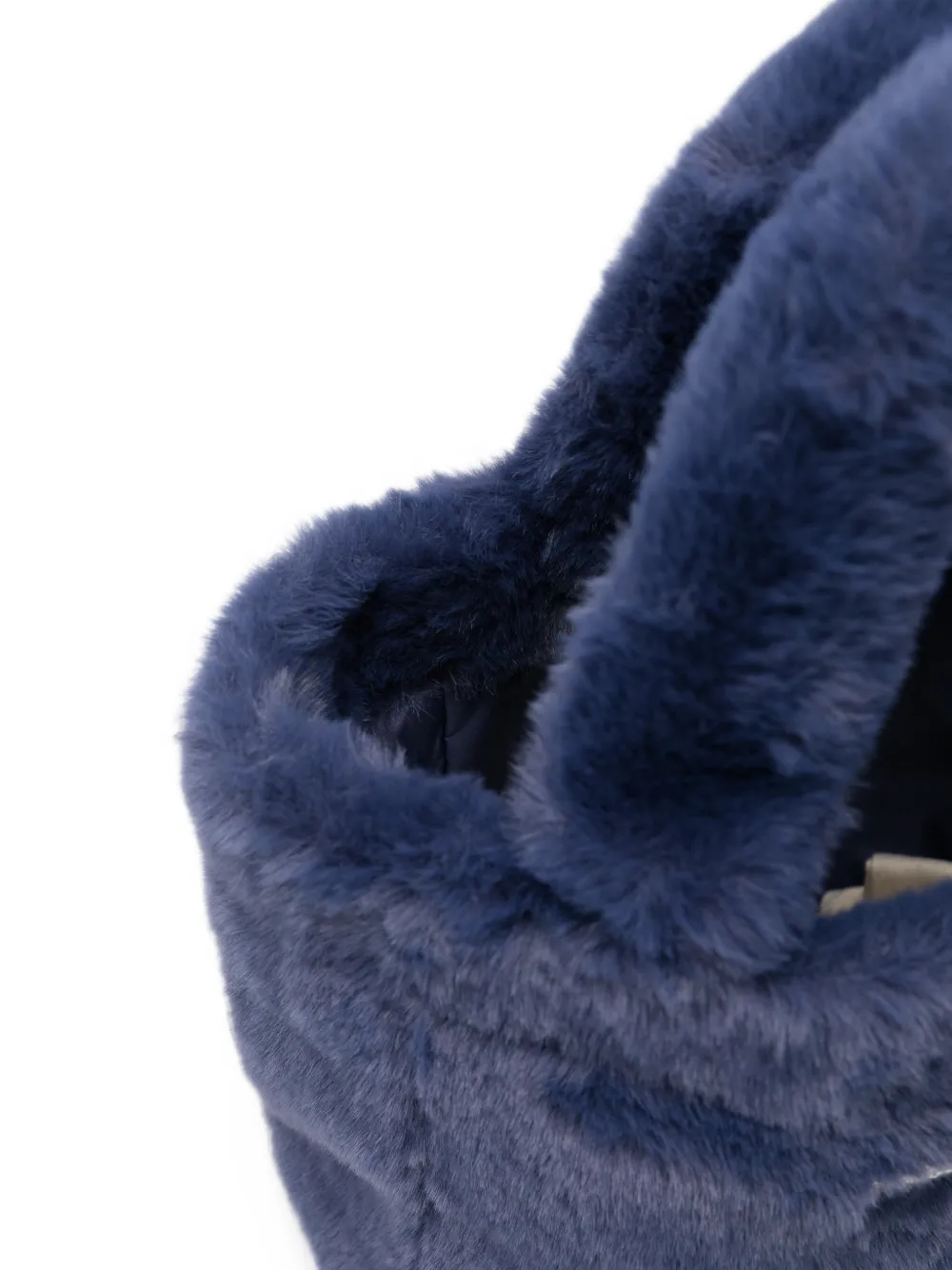 Herno Shopper met logoplakkaat Blauw