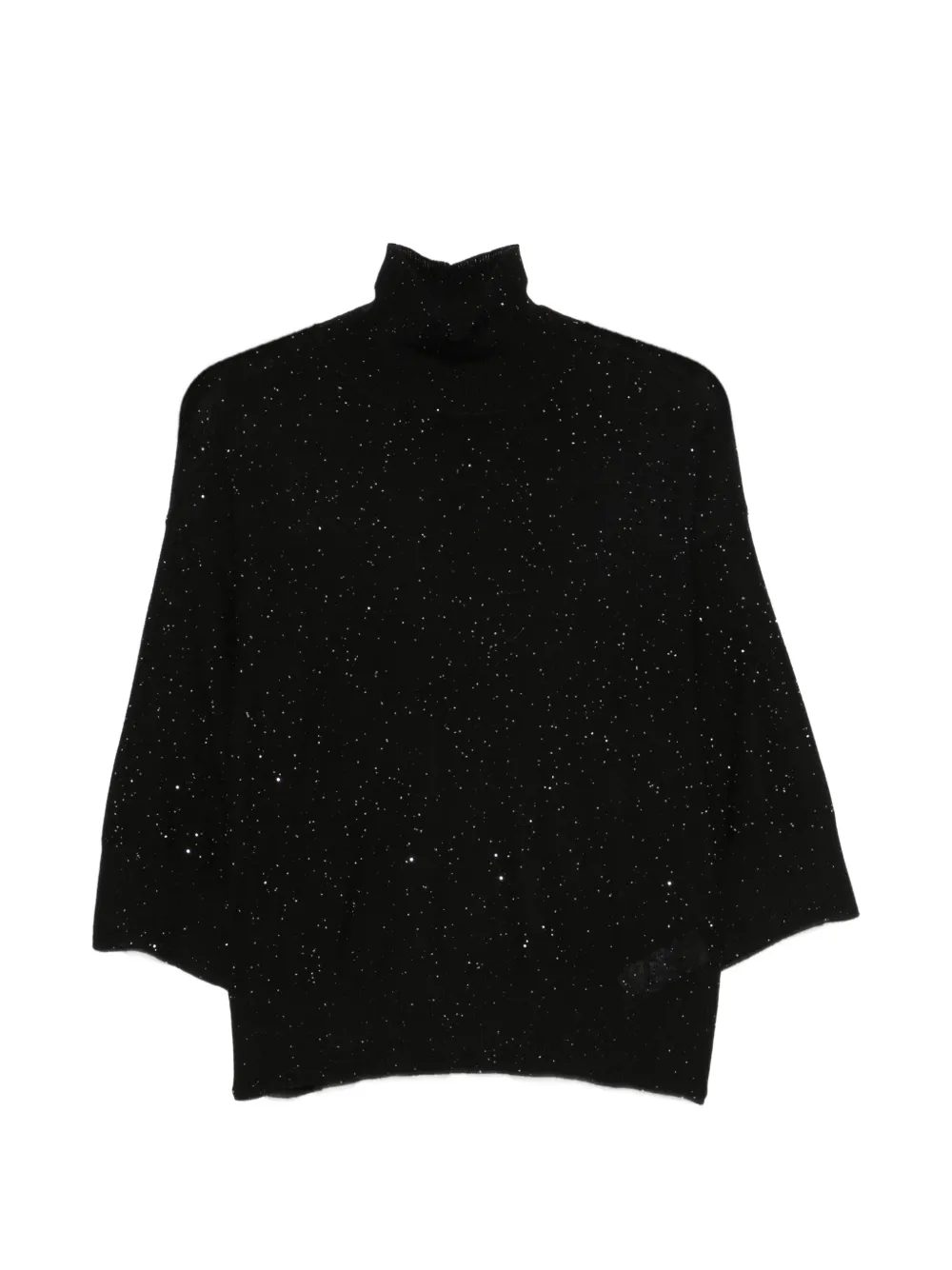 Fabiana Filippi Maglione con paillettes - Nero