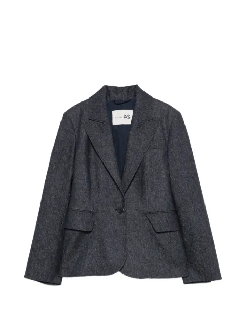 Manzoni 24 single-breasted notch-lapel jacket