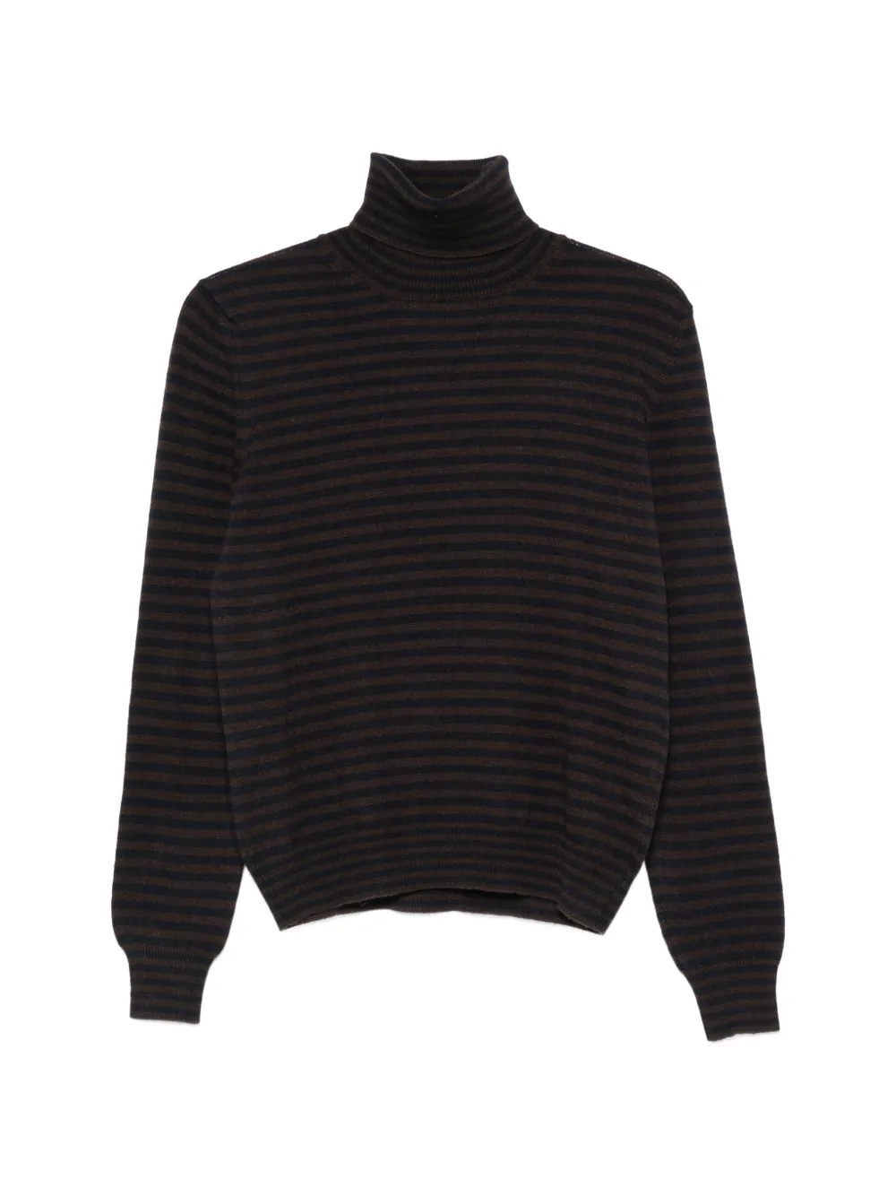 Manzoni 24 Gestreifter Pullover - Braun