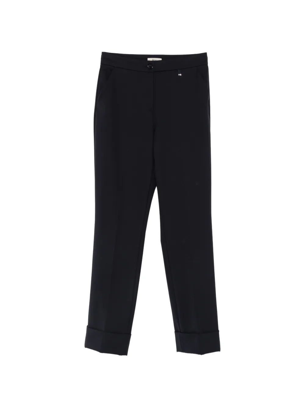 Herno turn-up-cuff trousers - Blu