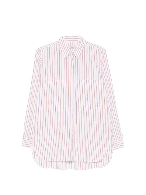 Herno vertical-stripe long-sleeve shirt