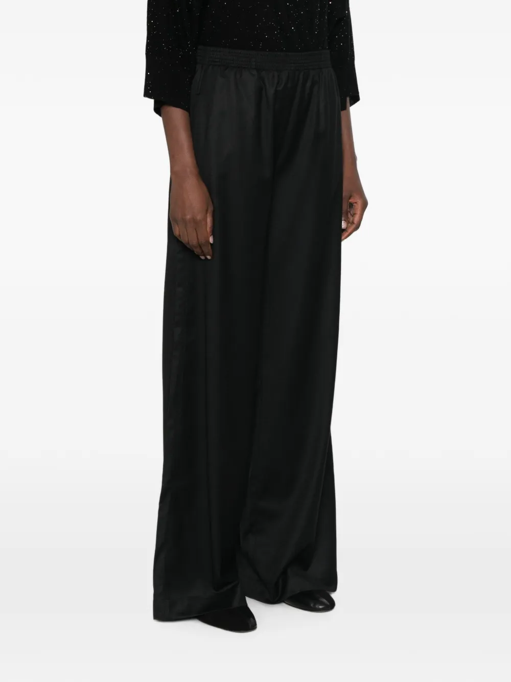 Fabiana Filippi High waist broek Zwart