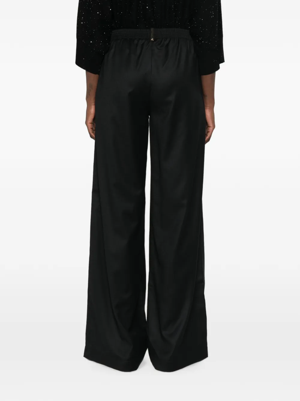 Fabiana Filippi High waist broek Zwart