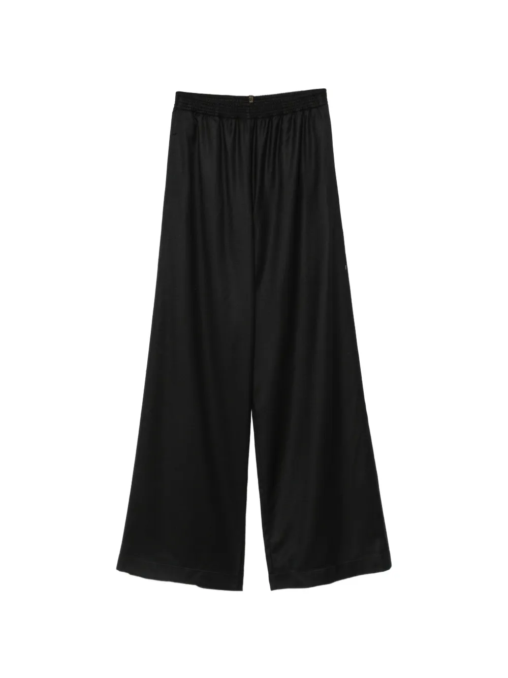 Fabiana Filippi elasticated-waist high-waisted trousers - Nero