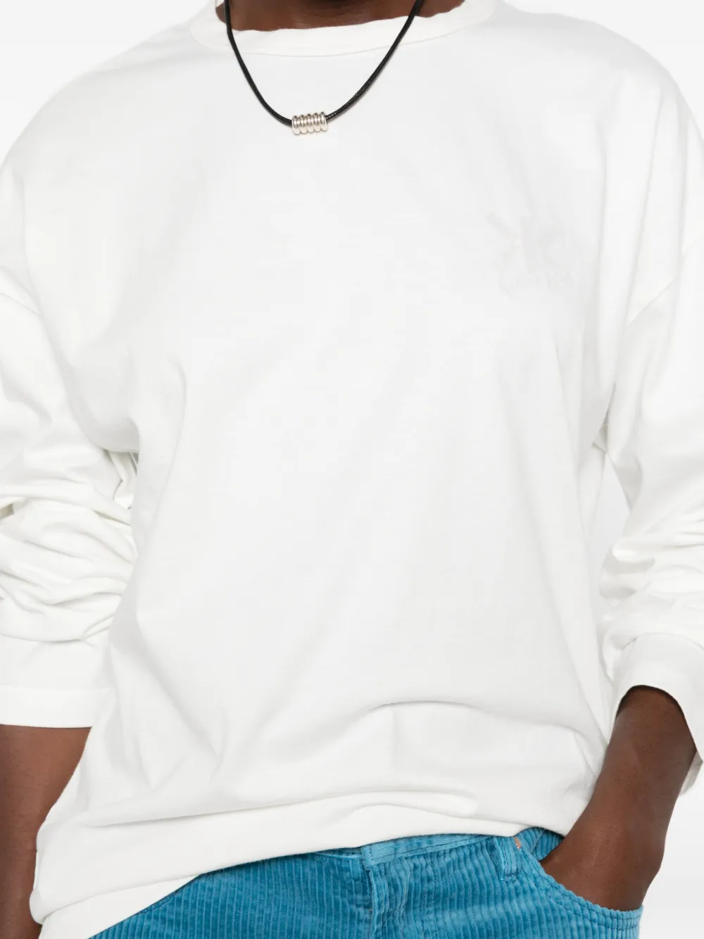 Kenzo T-shirt met lange mouwen Wit