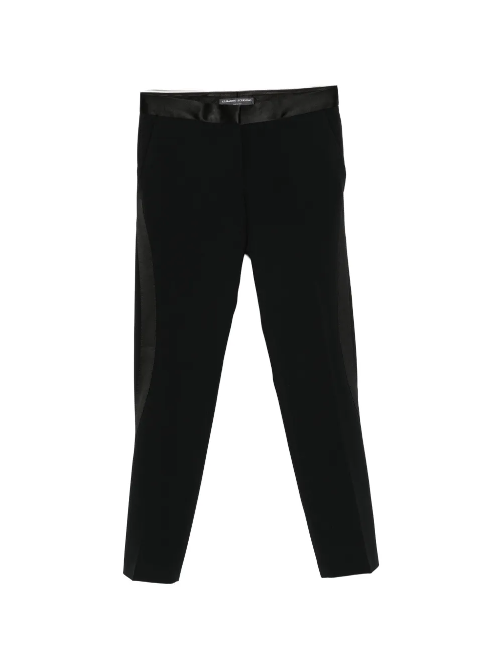 Ermanno Scervino Pantalon met satijnen afwerking Zwart