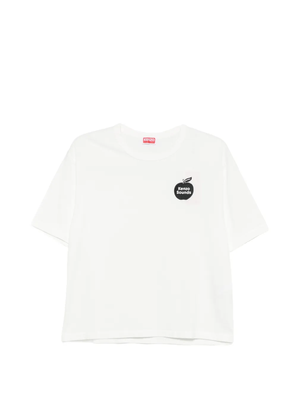 Kenzo Kenzo Sounds embroidered T-shirt - Bianco