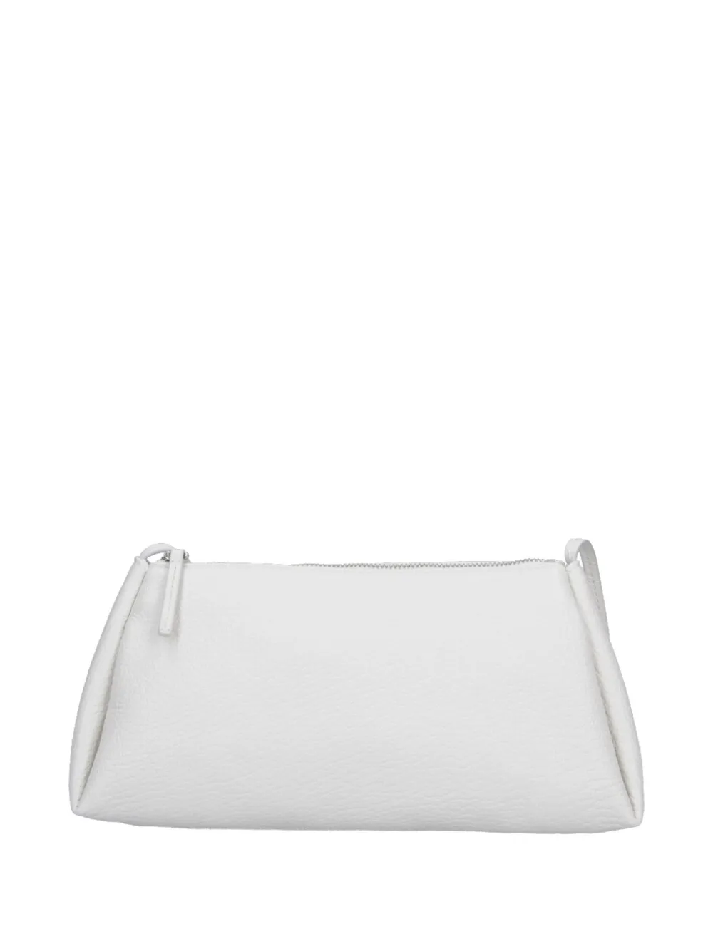Calvin Klein grained leather shoulder bag - Bianco