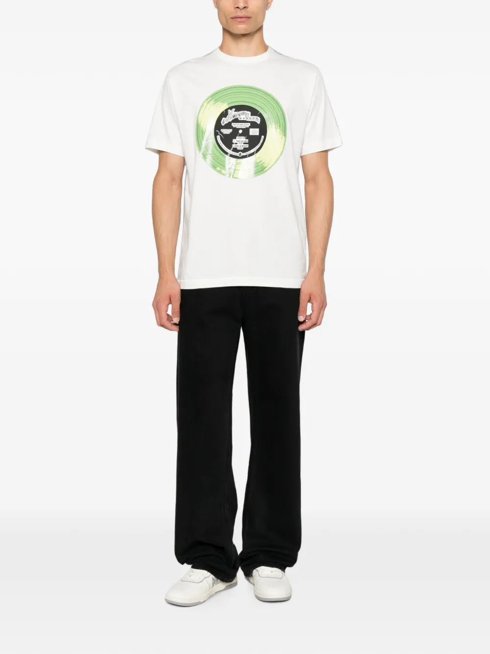 Kenzo Sounds T-shirt met grafische print Wit