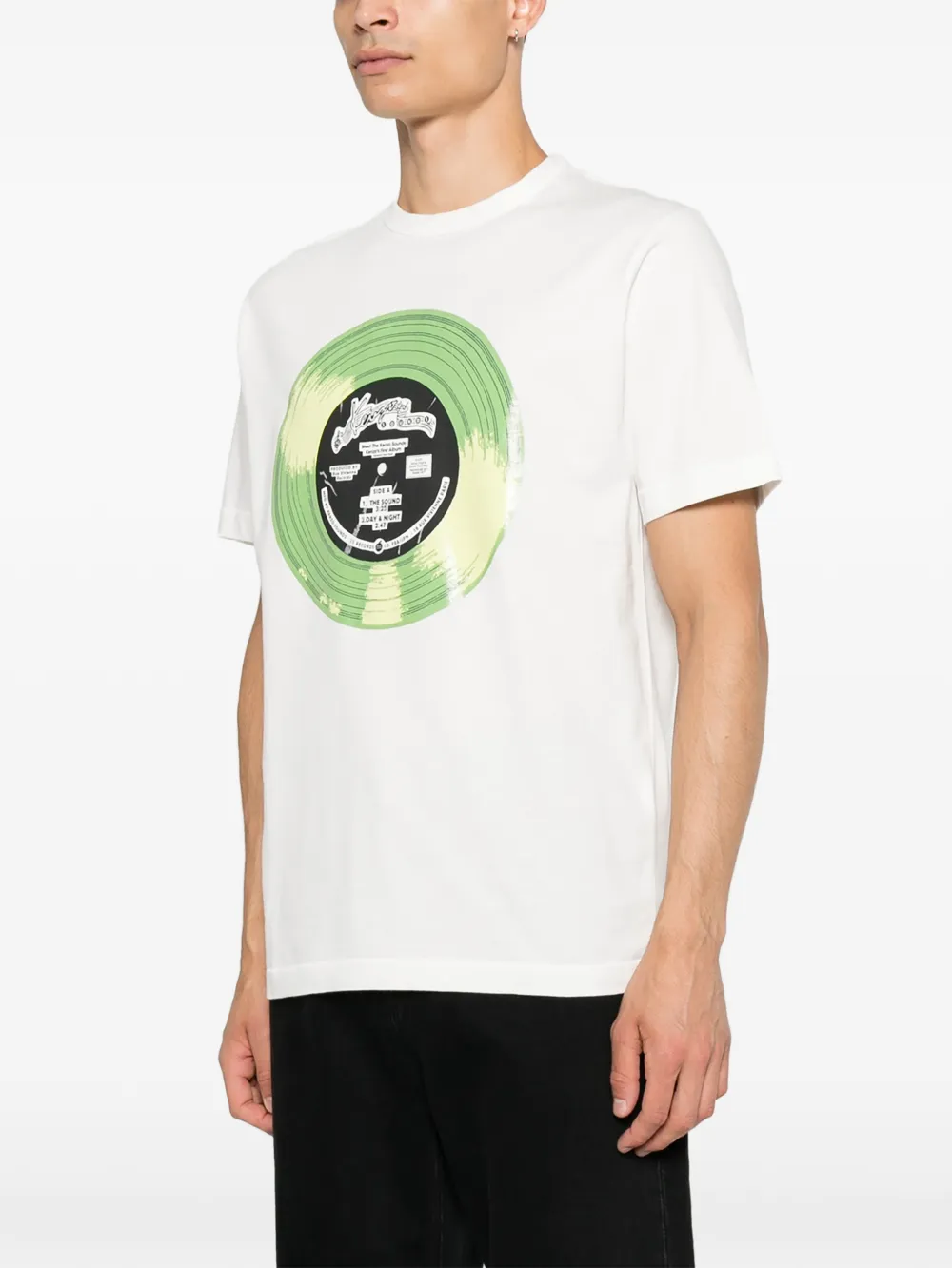 Kenzo Sounds T-shirt met grafische print Wit