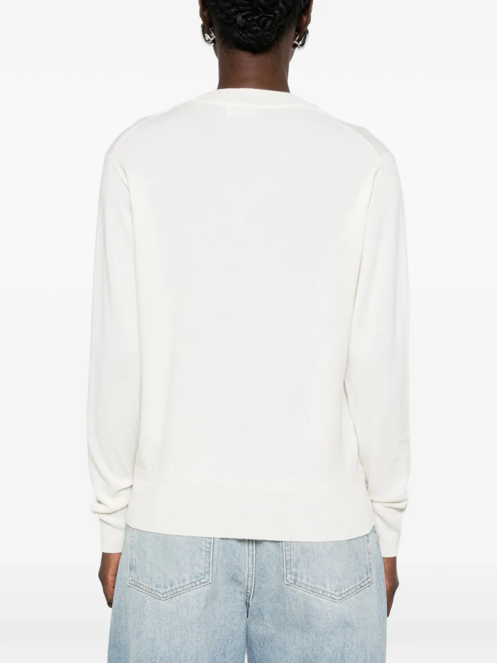 Kenzo Trui met geborduurd logo Wit