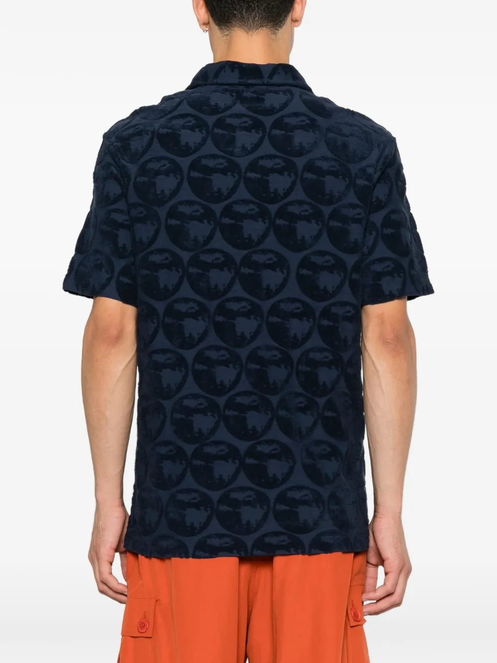 Kenzo Apple Pop poloshirt met borduurwerk Blauw