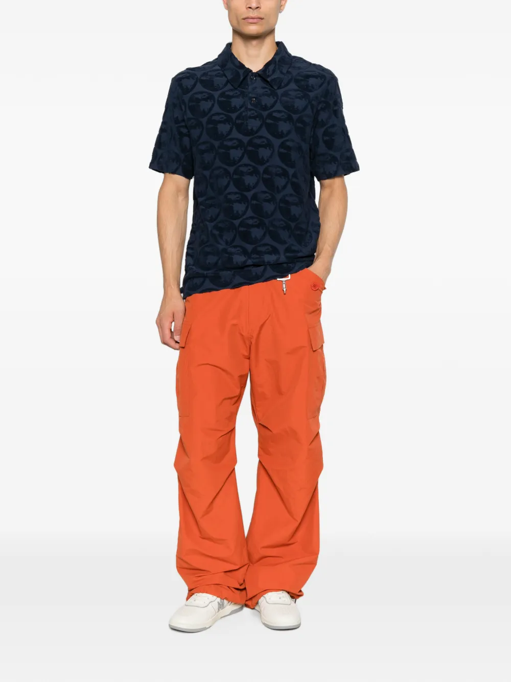 Kenzo Apple Pop poloshirt met borduurwerk Blauw